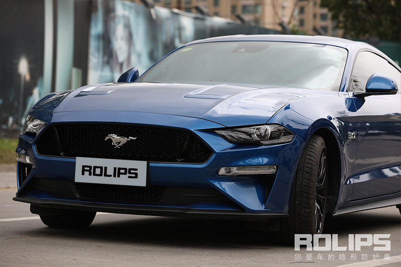 罗利普斯隐形车衣施工案例施工车型Mustang