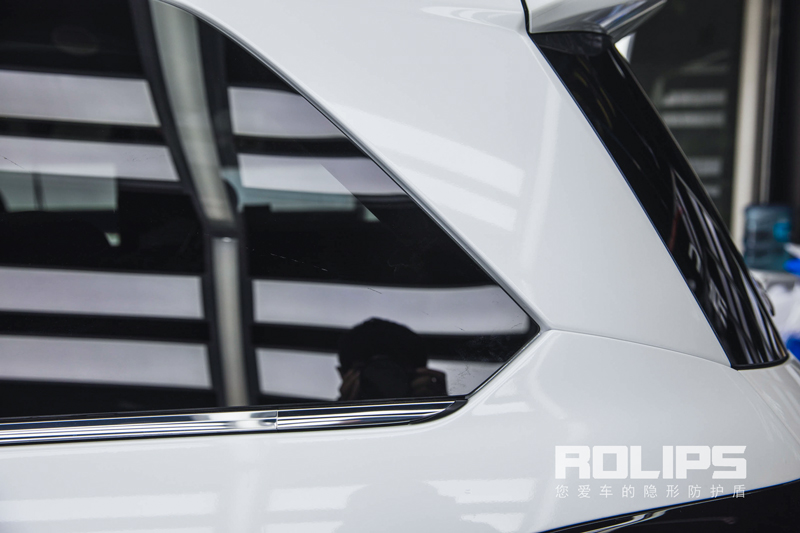 白色本田艾力绅极致施工罗利普斯隐形车衣RS-90亮度与质感共提升