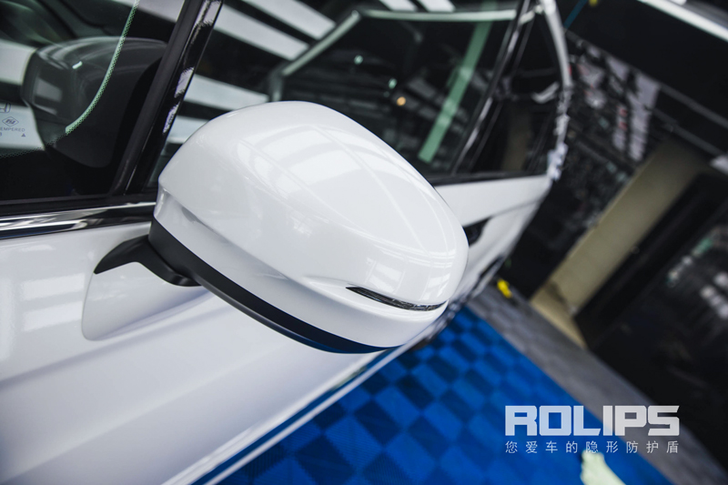 白色本田艾力绅极致施工罗利普斯隐形车衣RS-90亮度与质感共提升